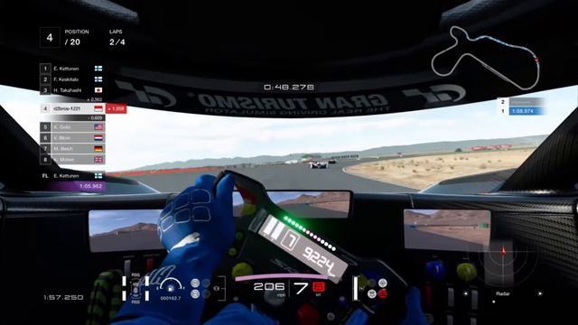 The DODGE SRT TOMAHAWK Gr.1 at WILLOW SPRINGS (GRANTURISMO SPORT) смотреть онлайн