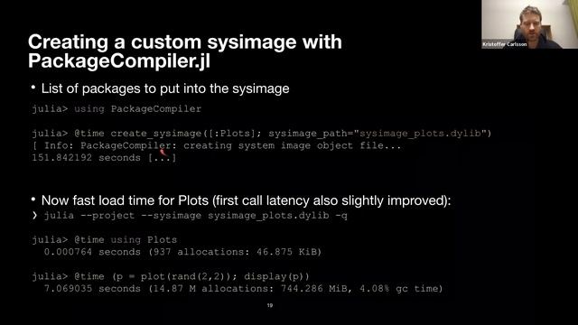 PackageCompiler and Static Compilation смотреть онлайн