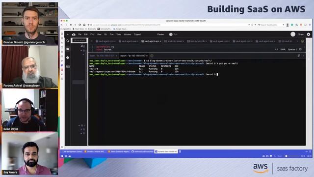 Building SaaS on AWS - Dynamic Data Isolation with Hashicorp Vault on Amazon EKS смотреть онлайн
