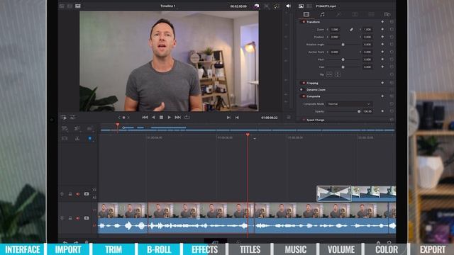 DaVinci Resolve iPad Tutorial - How To Edit Video On iPad! смотреть онлайн