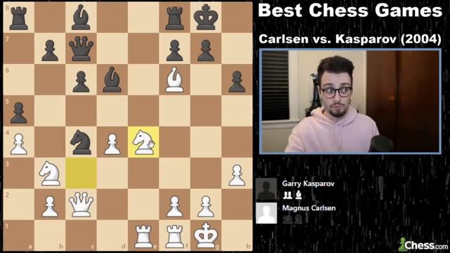 Young Magnus Carlsen Vs. Garry Kasparov