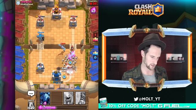 NEW DECK! • Clash Royale • GOLEM IS STRONG смотреть онлайн