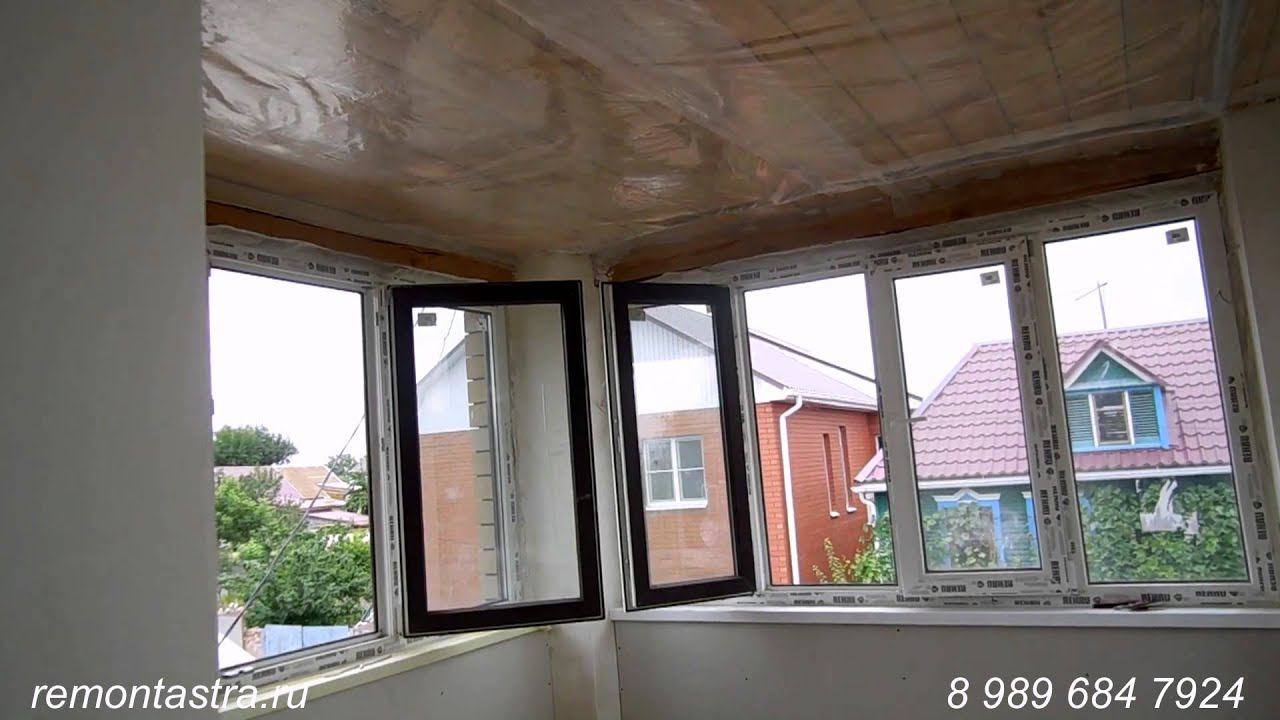 отделка лоджии, отделка балкона, ремонт балкона, смотреть онлайн