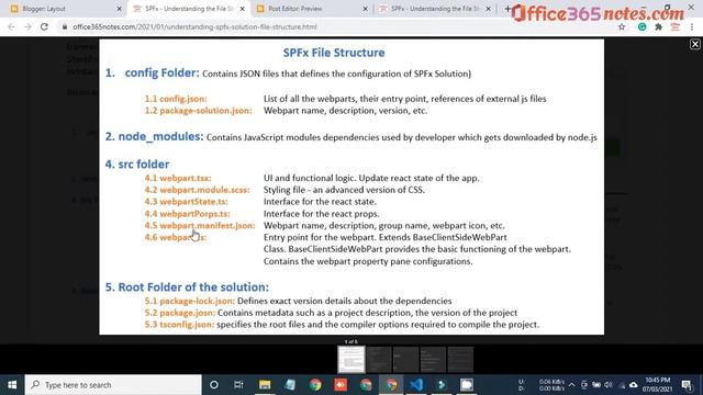 Understanding SPFx File Structure | SPFx Course | Part 5 смотреть онлайн