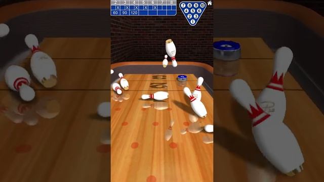 10 PIN SHUFFLE BOWLING- PERFECT 300 GAME смотреть онлайн