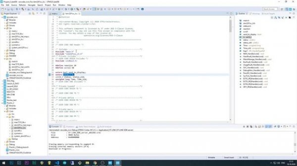 STM32. Внешние прерывания EXTI. Подключаем кнопки и инкрементальный энкодер.