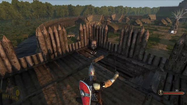 Bannerlords First Motte and Bailey Castle! смотреть онлайн