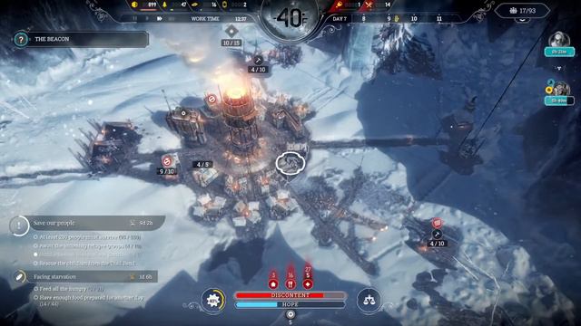 Frostpunk - The Refugees Scenario [PS4 Pro] смотреть онлайн