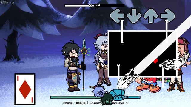 Adeptal Boss Rush (Crossed Out but Ganyu, Xiao, Zhongli and BF sing it) смотреть онлайн