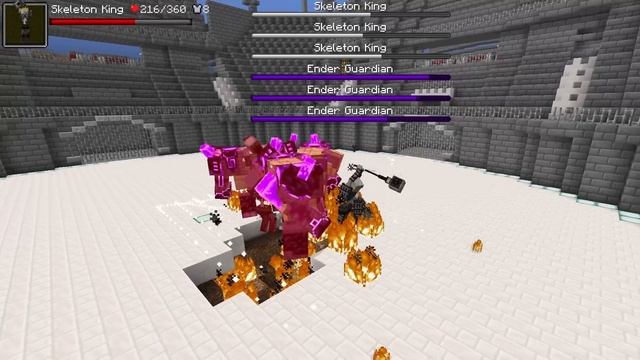 Minecraft Mobs 3vs3 Team Battle! Minecraft Random Mob Battle! Part1