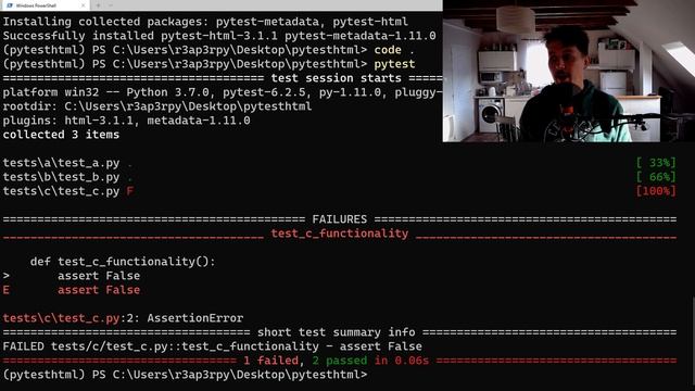 Pytest - HTML Report смотреть онлайн