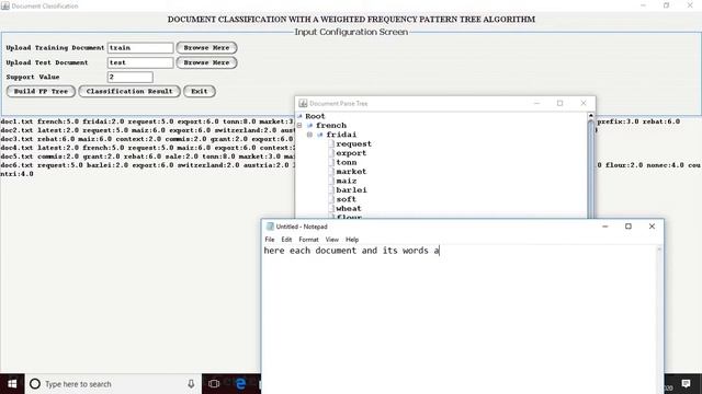 Document Classification with a weighted Frequency Pattern tree algorithm смотреть онлайн