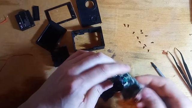 Разборка Экшн камера sjcam 4000 wifi черный не включается. Ремонт. смотреть онлайн