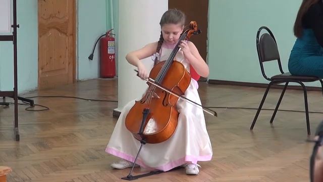Арина Головенко, 9 лет, г. Курск. Дж. Мартини "Андантино" смотреть онлайн