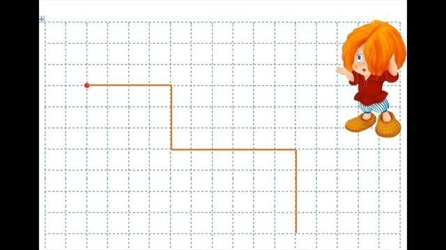 Рисуем с Кузей Графический диктант смотреть онлайн