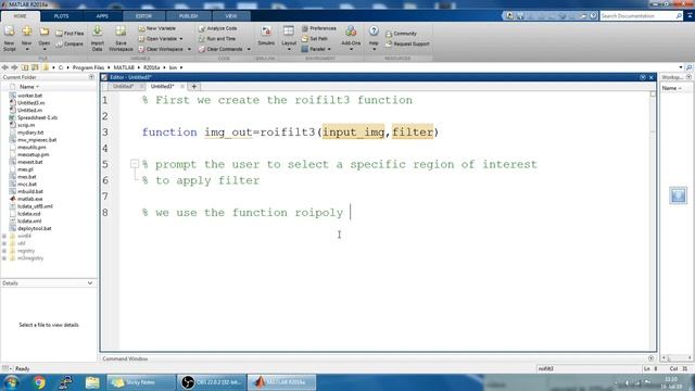 Filtering a Region of Interest ROI in a 3D color Image Part I смотреть онлайн