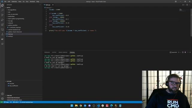 3.3 - Learn Python: The elif clause смотреть онлайн