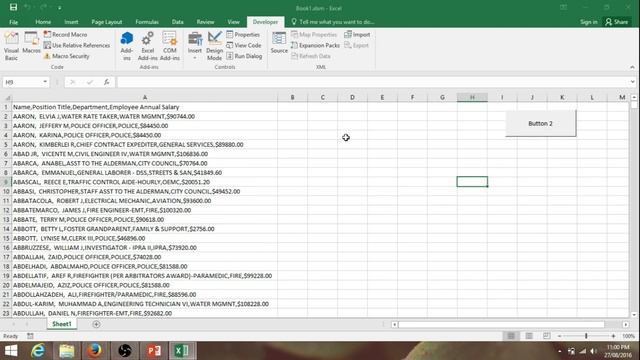 Excel 2016: VBA programming - Creating CSV Data Extractor without being painful смотреть онлайн