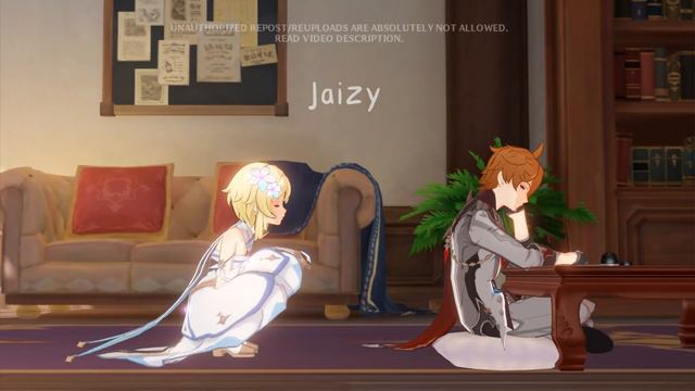 Lumine Wants Attention 🥺 | MMD Childe X Lumine