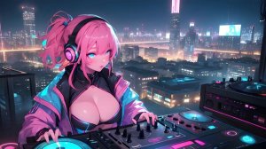 🎧 Waifu's Study Beats - Synthwave for Focus and Chill