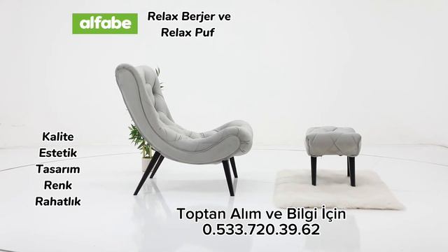 Alfabe Mobilya - Relax Berjer ve Relax Puf смотреть онлайн