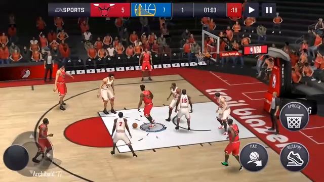 ДЖИММИ БАТЛЕР С ОБЩ 99! - GAMEPLAY - NBA LIVE MOBILE! смотреть онлайн