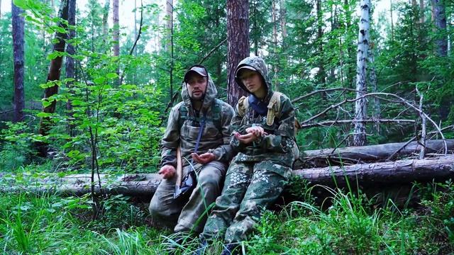 МЕДВЕЖИЙ СЛЕД НА ТРОПЕ | НОЧЬ В ЛЕСНОМ БАЛАГАНЕ | ТОПКОЕ БОЛОТО - ПЕРЕПРАВА смотреть онлайн