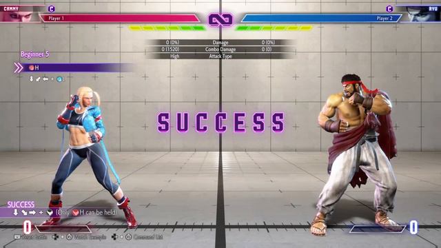 Street Fighter 6 - Cammy Combo Trials Sample смотреть онлайн