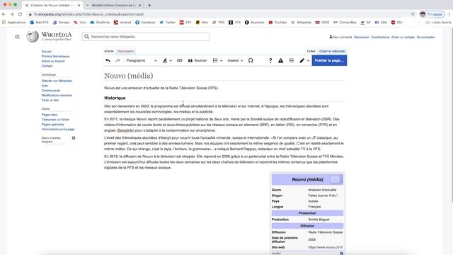 Créer sa première page sur Wikipédia facilement смотреть онлайн