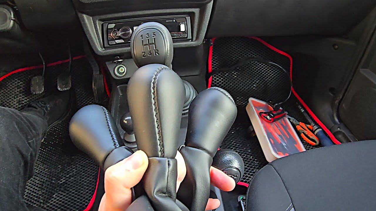 НОВАЯ LADA NIVA LEGEND URBAN 2024- КОЛХОЗИМ НОВЫЕ РУЧКИ КПП ( доработки лада нива легенд 2024) смотреть онлайн