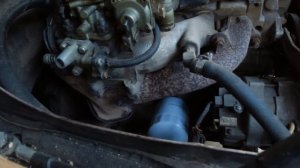 Замена масляного фильтра в Уаз Буханке - Как просто открутить ремнем