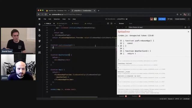 Jason & David build PreactFire Live смотреть онлайн
