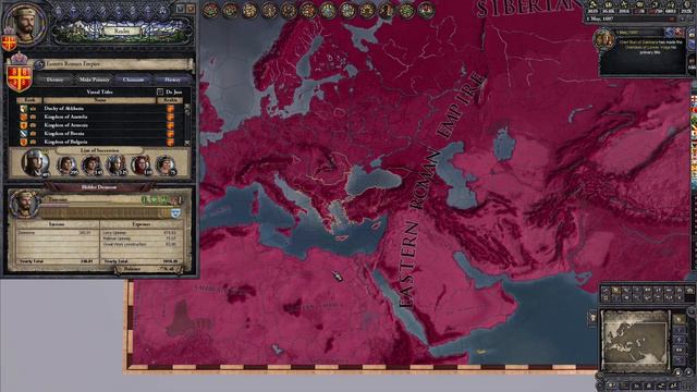 Crusader Kings 2 - Plantagenet Dynasty #33 - Rise Of The Eurasian Empire! смотреть онлайн