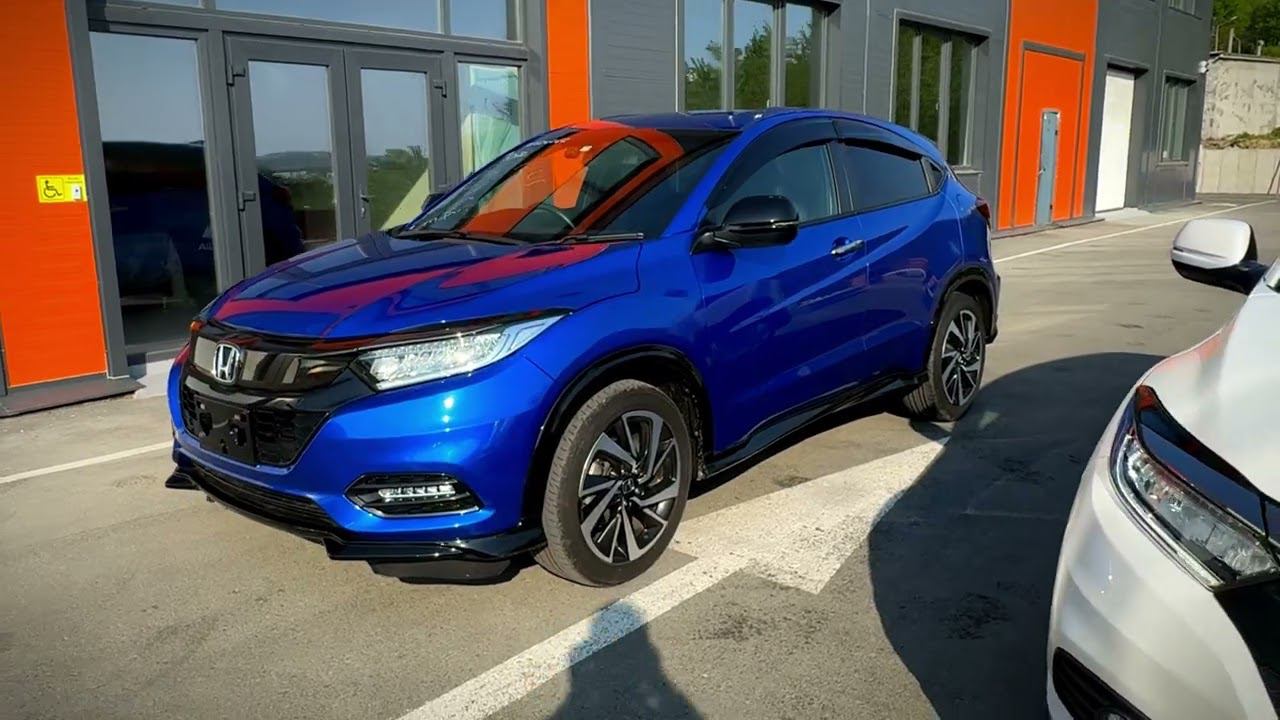 Honda Vezel X vs RS, обзор основных отличий двух комплектаций. смотреть онлайн