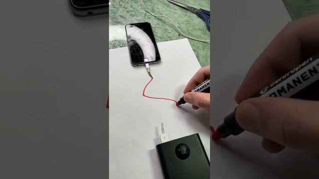 МОЖНО ЛИ ЗАРЯДИТЬ ТЕЛЕФОН ФЛОМАСТЕРОМ ?! смотреть онлайн