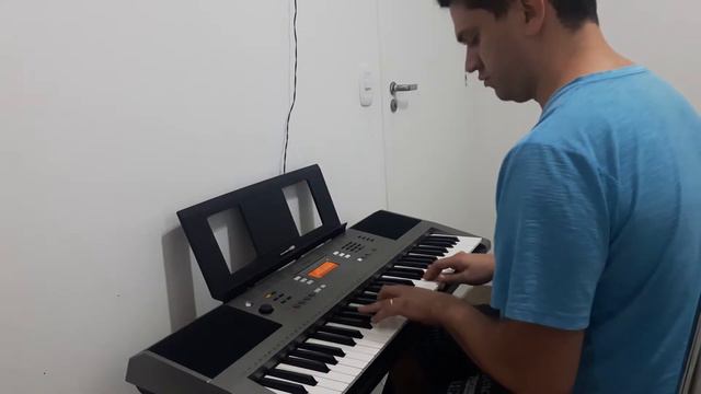 My way - piano - yamaha PSR e353 смотреть онлайн