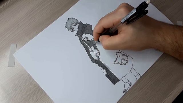 Как рисовать Сасори / How to draw Sasori смотреть онлайн