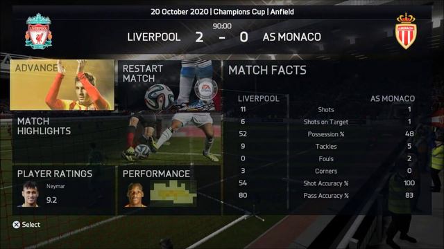 FIFA 15 Liverpool Career Mode - NEYMAR BRAZIL SAMBA MAGIC!! #299 смотреть онлайн