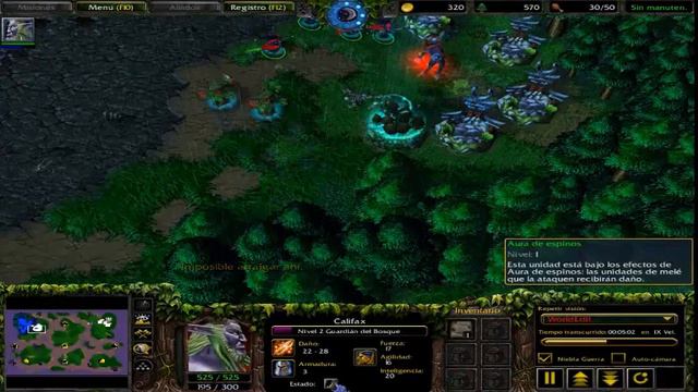 WarCraft 3:Estrategia (Elfos Nocturnos) En tiempo real смотреть онлайн