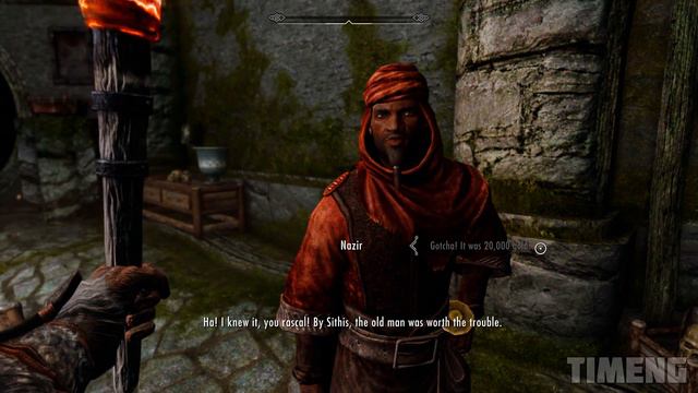 Skyrim ٠ Nazir's Reaction to the Award for Emperor Titus Mede II смотреть онлайн