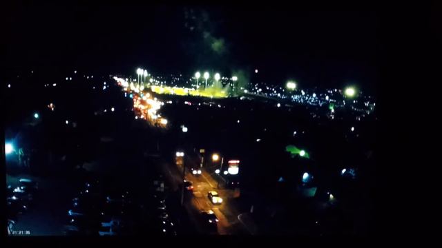 Walkera QR X350 drone caught fireworks show смотреть онлайн