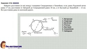 Задания 1-5 | ОГЭ 2023 Математика | Про станции метро