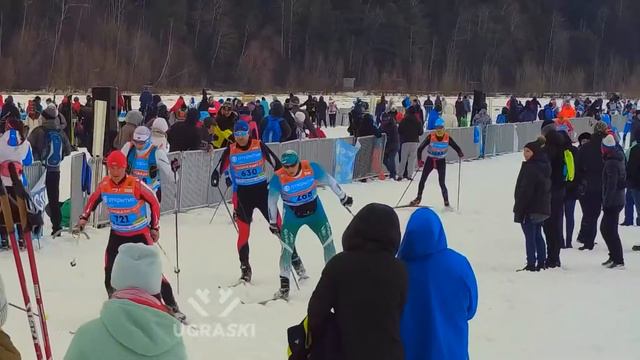Марафон 50 км. лыжи Ханты-Мансийск 10.04.2021 г. смотреть онлайн