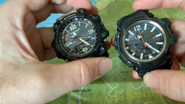 G-Shock MUDMASTER Vs GRAVITYMASTER: GWG-1000 Vs GPW-2000