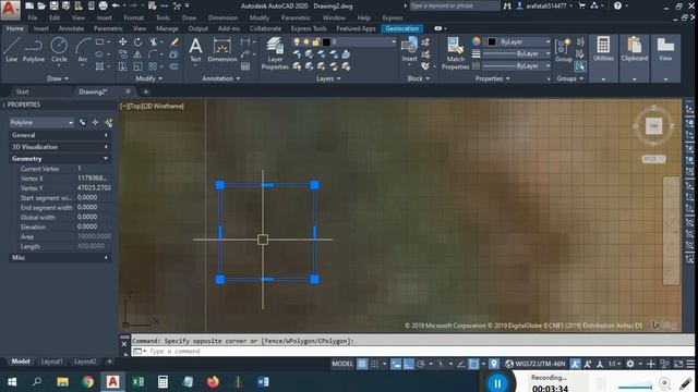 How To Set Map in AutoCAD Background. смотреть онлайн