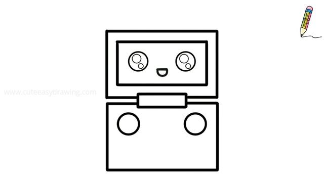 How to Draw a Cute Makeup Kit Easy for Kids and Toddlers смотреть онлайн