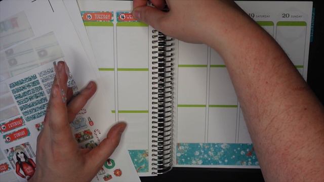 Plan With Me | Holly Jolly Christmas Theme | BeaYoutiful Planning | Printable Planner Stickers смотреть онлайн