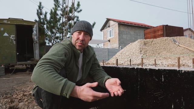 СТРОИТЕЛЬСТВО ДОМА В КРЫМУ 100м² / ФУНДАМЕНТ / УРОК #2