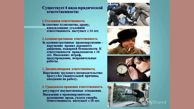 Подросток и закон