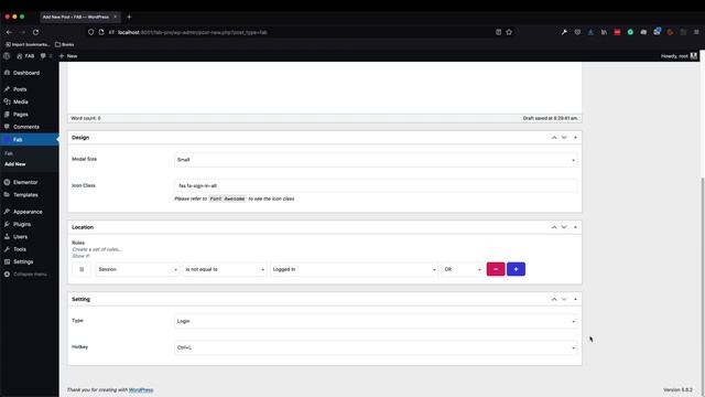 How to Create Modern WordPress Login Modal with Floating Awesome Button смотреть онлайн
